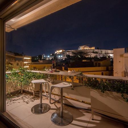 Apartmán Unique Acropolis View Atény Exteriér fotografie