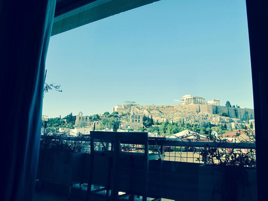 Apartmán Unique Acropolis View Atény Exteriér fotografie