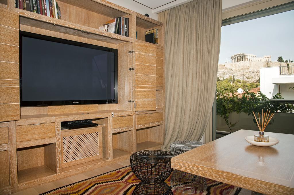 Apartmán Unique Acropolis View Atény Exteriér fotografie