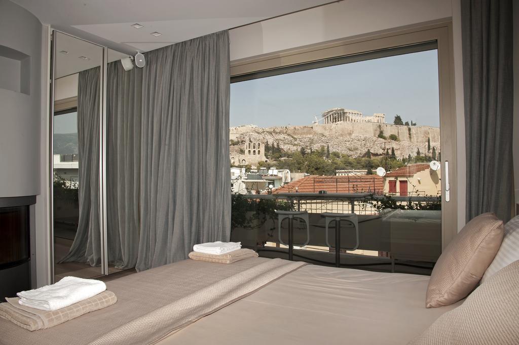Apartmán Unique Acropolis View Atény Exteriér fotografie
