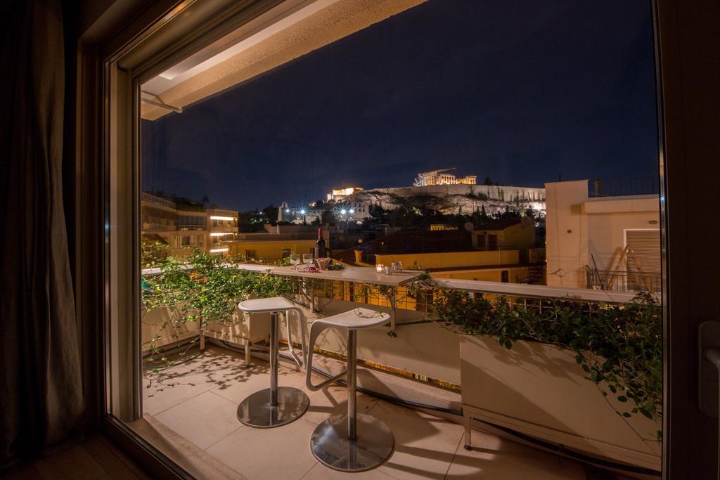 Apartmán Unique Acropolis View Atény Exteriér fotografie