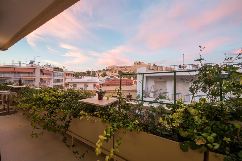 Apartmán Unique Acropolis View Atény Exteriér fotografie