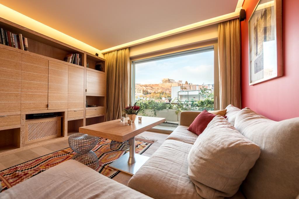 Apartmán Unique Acropolis View Atény Exteriér fotografie