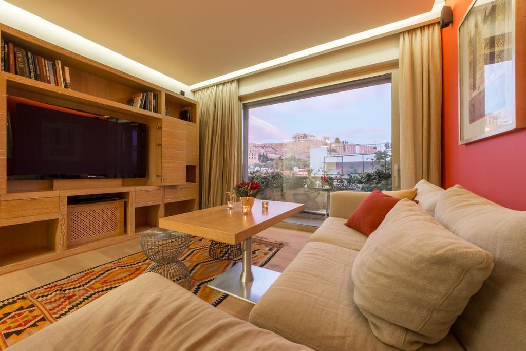 Apartmán Unique Acropolis View Atény Exteriér fotografie