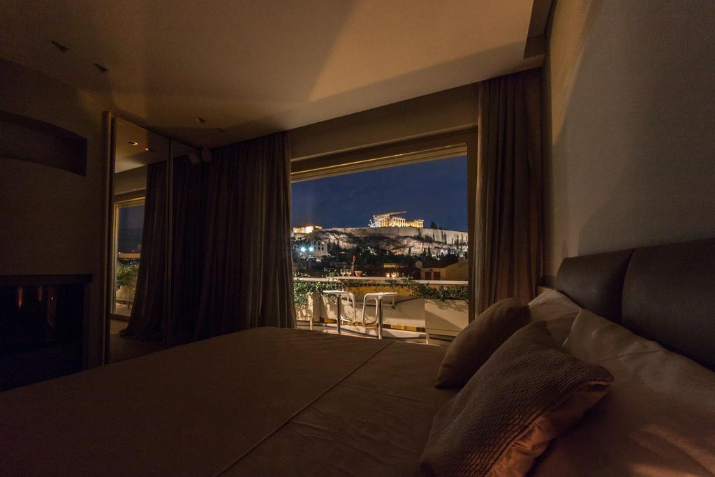 Apartmán Unique Acropolis View Atény Exteriér fotografie